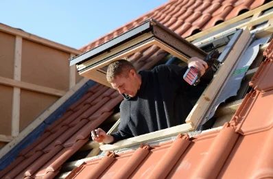Pose de fenêtres de toit Velux à Gespunsart